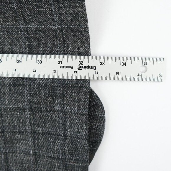 Modern Hickey Freeman Custom Sport Coat Men 53R Knit Wool USA Suit Jacket Gray - Picture 10 of 12